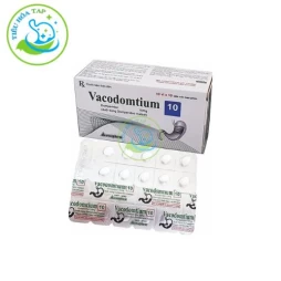 Vacodomtium 10 - Hộp 25 vỉ x 4 viên